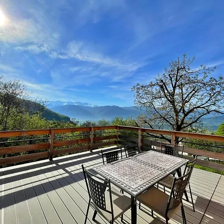 Au Pied De L'Arcluse - Clim Parking Terrasse - Clg Savoie Villa Saint-Pierre-d'Albigny Exterior photo